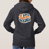 I Love Vanuatu Oceania Hoodie (Rückseite)