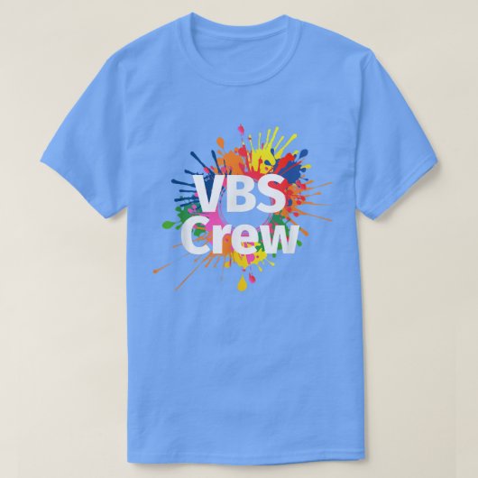 I Love VBS 2022 Crew Vacation Bibel School Paint S T-Shirt (Design vorne)