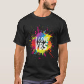 I Love Vbs Tees Crew Vacation Bible School Paint S (Vorderseite)