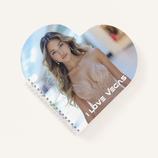 I LOVE VEGAS NOTIZBLOCK (Vorderseite)