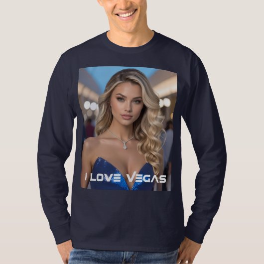 I LOVE VEGAS T-Shirt (Vorderseite)