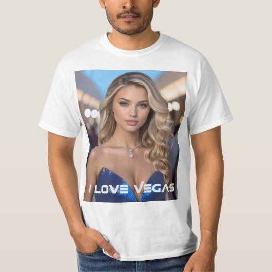 I LOVE VEGAS T-Shirt (Vorderseite)
