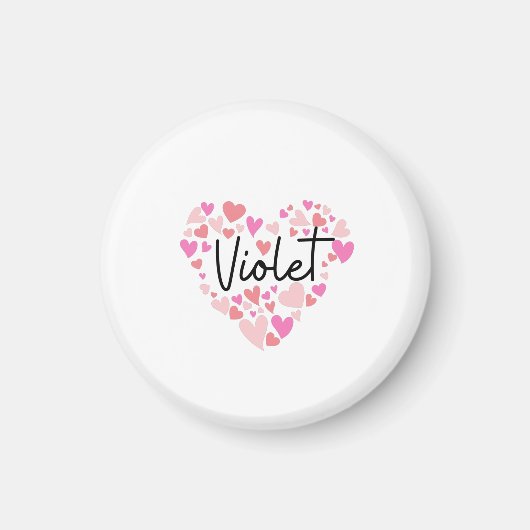 I love Violet Magnet (Vorne)
