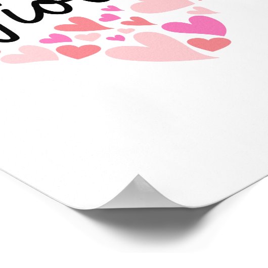 I love Violet Poster (Ecke)