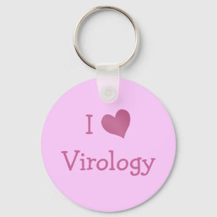I Love Virology Schlüsselanhänger