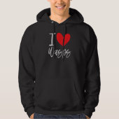 I Love Wasps Bees Flying Insect Nest Hornet Stude Hoodie (Vorderseite)