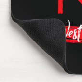 I Love West Int I Heart West Int Mousepad (Ecke)