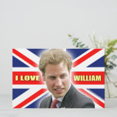 I Love William (Stehend Vorderseite)