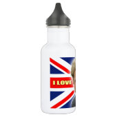 I Love William Edelstahlflasche (Links)