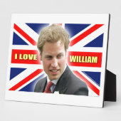 I Love William Fotoplatte (Seite)