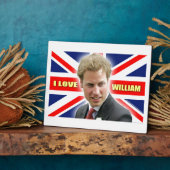 I Love William Fotoplatte (Seite)