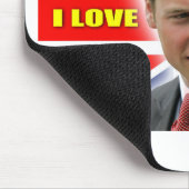 I Love William Mousepad (Ecke)