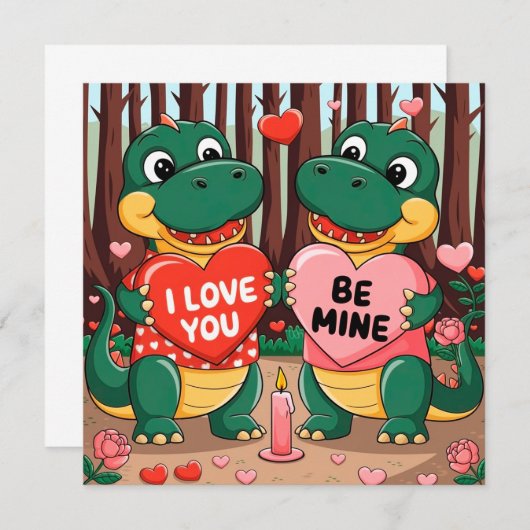 I love you - Be mine (Vorne/Hinten)