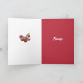 I Love You Bushel And Peck Apples Fruit Karte (Innenseite)