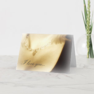 I love you Card - Romance/Valentine Card Feiertagskarte