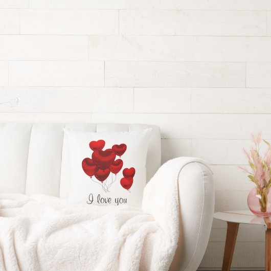 I Love You Cushion / Pillow Kissen (Liege)