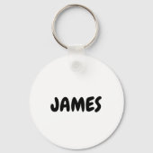 I Love you dad Elegant and Modern Schlüsselanhänger (Rückseite)