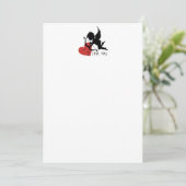 I LOVE YOU EINLADUNG (Stehend Vorderseite)