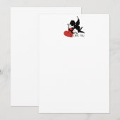 I LOVE YOU EINLADUNG (Vorne/Hinten)