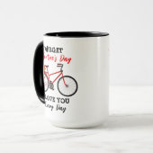 I Love You Every Day Cute Valentine's Day Mug Tasse (Vorderseite Links)