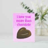 I love you feiertagspostkarte (Stehend Vorderseite)