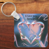 I Love You Forever  Schlüsselanhänger (Vorderseite)