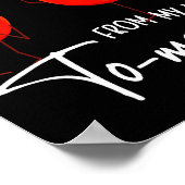 I Love You From My Head Tomatoes Funny Valentine S Poster (Ecke)