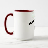 I Love You From The Bottom Of My Heart Tasse (Links)