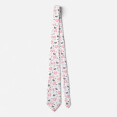 I Love You Gift Hand Drawn Heart Tie for Him Krawatte (Vorderseite)