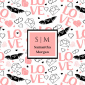 I Love You Gift Personalized Valentine Heart Throw Fleecedecke