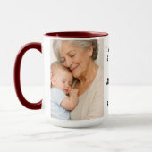 I Love You Grandma | Grandparents Day Tasse (Links)