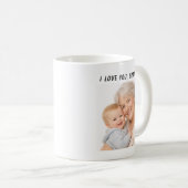 I Love You Grandma Mug | Grandparents Day Kaffeetasse (VorderseiteRechts)