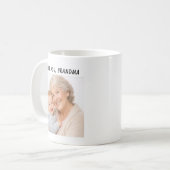 I Love You Grandma Mug | Grandparents Day Kaffeetasse (Vorderseite Links)
