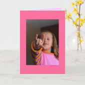 I love you! karte (Gelbe Blume)