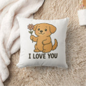 I Love You Kissen (Decke)