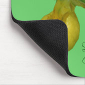 I Love You Lady Slipper Flower Foto von Mousepad (Ecke)