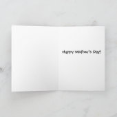 I Love You Mom card Karte (Innenseite)
