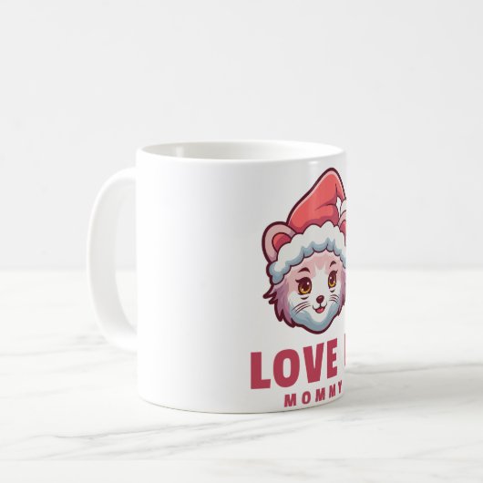 I love you mommy cat kaffeetasse (Vorderseite Links)