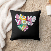 I Love You More Elegant Style Kissen (Decke)