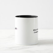 I Love You More Mixed Fonts Typography Design  Tasse (Zentrum)