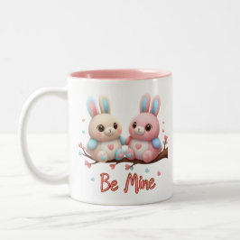 "I Love You More Than Coffee" – Funny Valentine’s  Zweifarbige Tasse