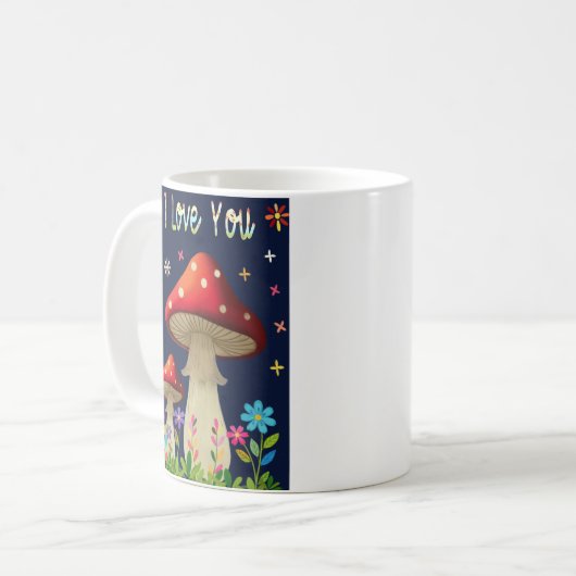 I Love You Mug Kaffeetasse (Vorderseite Links)