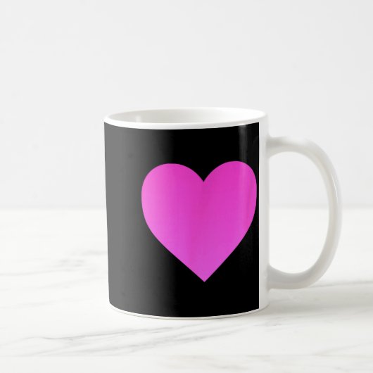 I Love You Nk Purple Heart Valentines Day Emotico Kaffeetasse (Rechts)