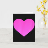 I Love You Nk Purple Heart Valentines Day Emotico  Karte (Gelbe Blume)