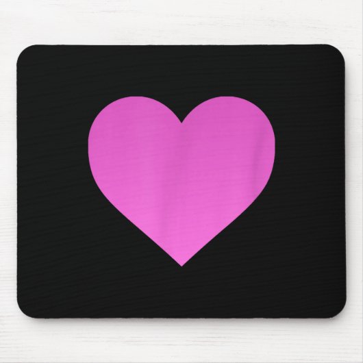 I Love You Nk Purple Heart Valentine's Day Emotico Mousepad (Vorne)
