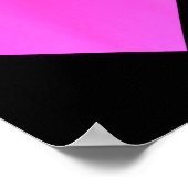 I Love You Nk Purple Heart Valentines Day Emotico Poster (Ecke)