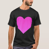 I Love You Nk Purple Heart Valentines Day Emotico  T-Shirt (Vorderseite)