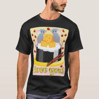 I LOVE YOU, PÄRCHEN UND SUSHI MAKI CH T-Shirt