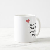 I Love You | Personalized Chibi Toad Kaffeetasse (VorderseiteRechts)