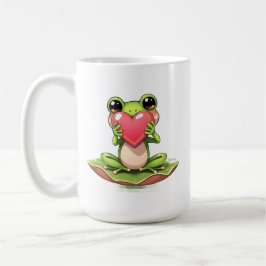 I Love You | Personalized Chibi Toad Kaffeetasse